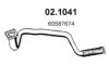 ALFA 60587674 Exhaust Pipe